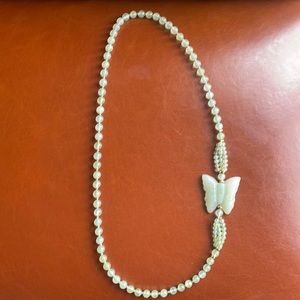 Beautiful Jade butterfly necklace